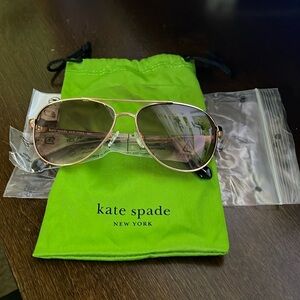 New Kate spade aviator style sunglasses